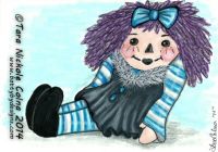 Purple Hair Doll